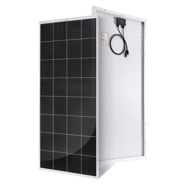 MEGA 200 | 200 Watt Solar Panel | Premier 12V Off-Grid Solar Panel for RVs Cabins, Boats | 25-Year Output Warranty | UL Certified